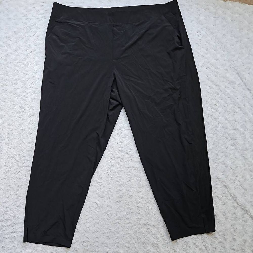 Athleta Brooklyn Ankle Pant Black Womens Size 24